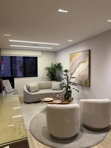 Recepção da clínica Dermacenter