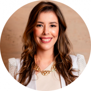 Brown and Light Brown, Circle Framed Instagram Profile Picture